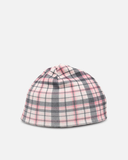 Loiter Ribbed Skully Pink Plaid