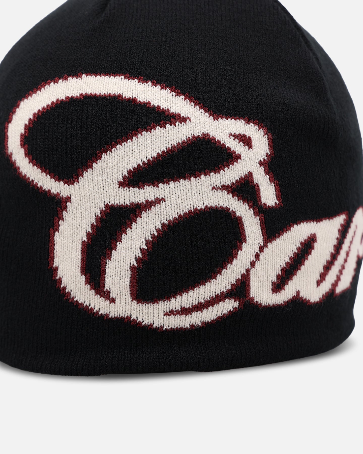 Carré Script Skully Black