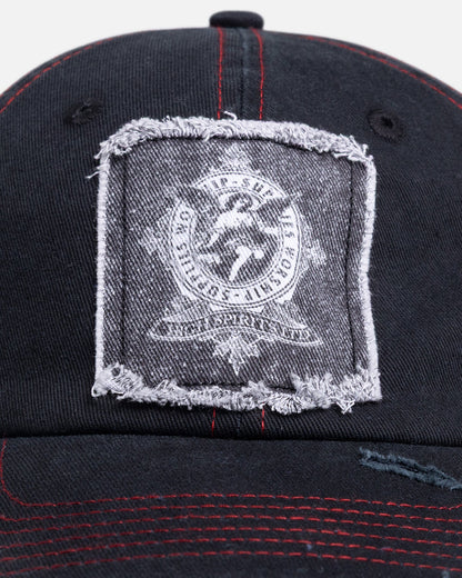 AVILA Worship Restraint 6 Panel Strapback Black
