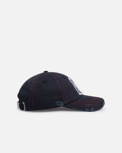 AVILA Worship Restraint 6 Panel Strapback Black