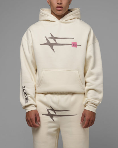 Loiter Hybrid Premium Hoodie Beige