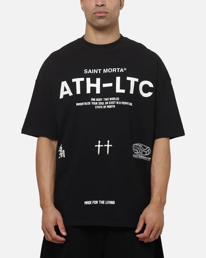 Saint Morta Athltc T-Shirt Black
