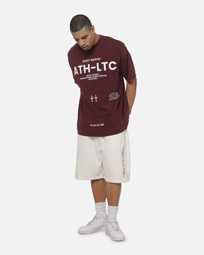 Saint Morta Athltc T-Shirt Pigment Washed