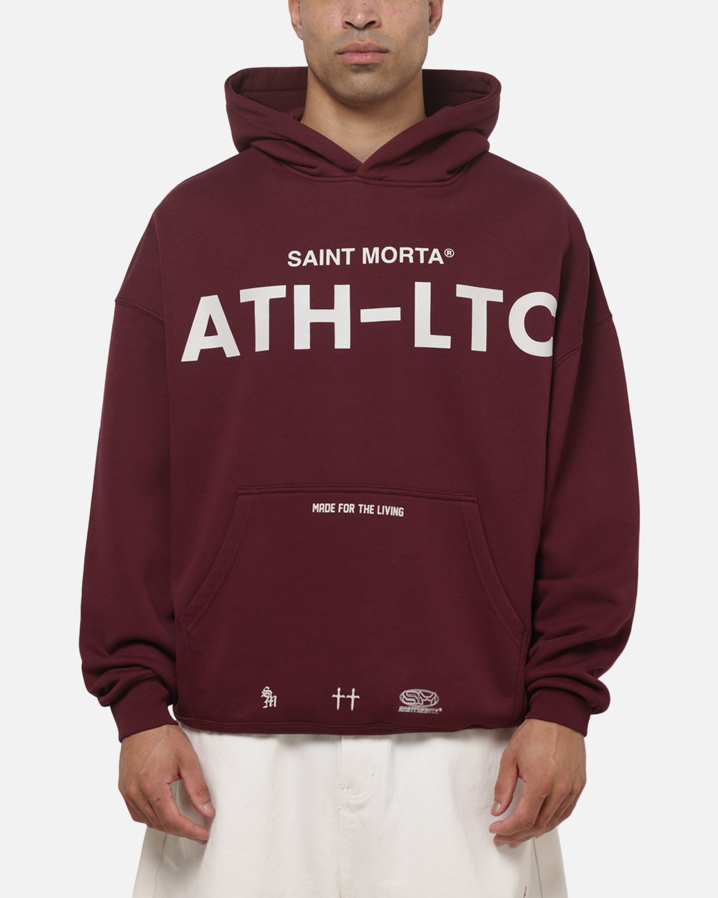 Saint Morta Athltc Hoodie Pigment Washed