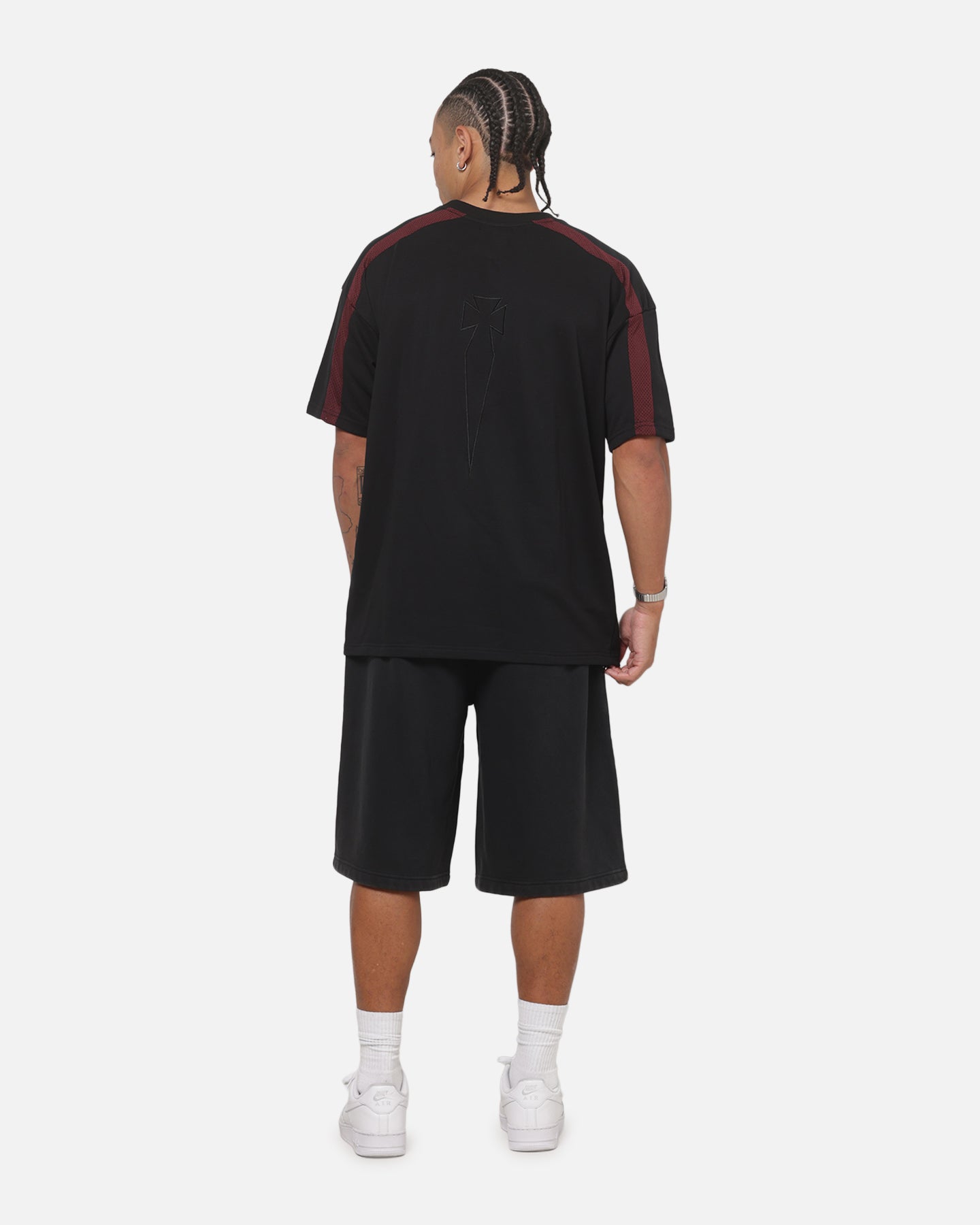Saint Morta ATHLTC Recon T-Shirt Black/Port