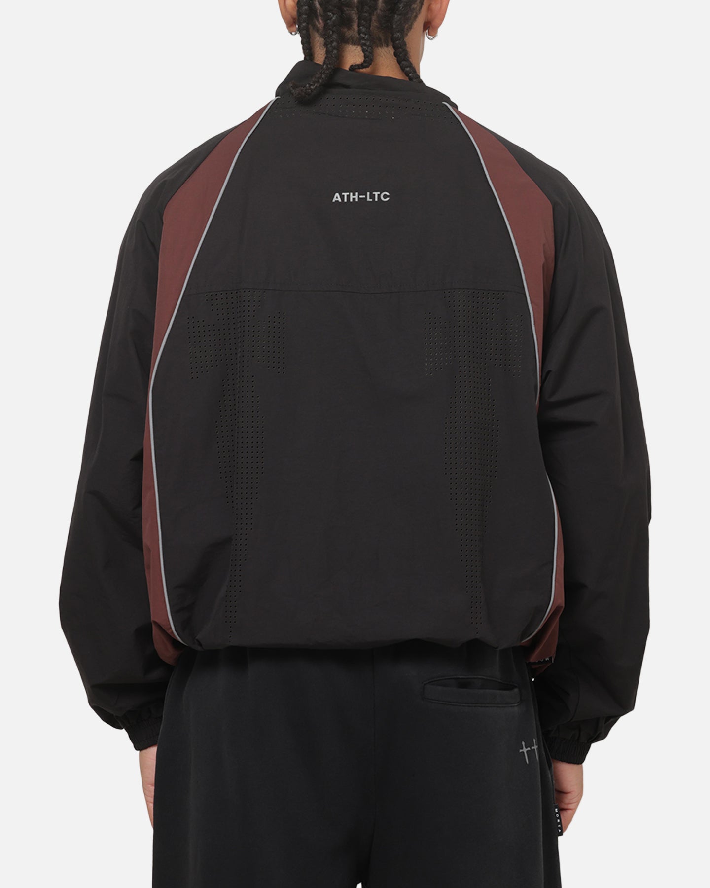 Saint Morta ATHLTC Windbreaker Black/Port