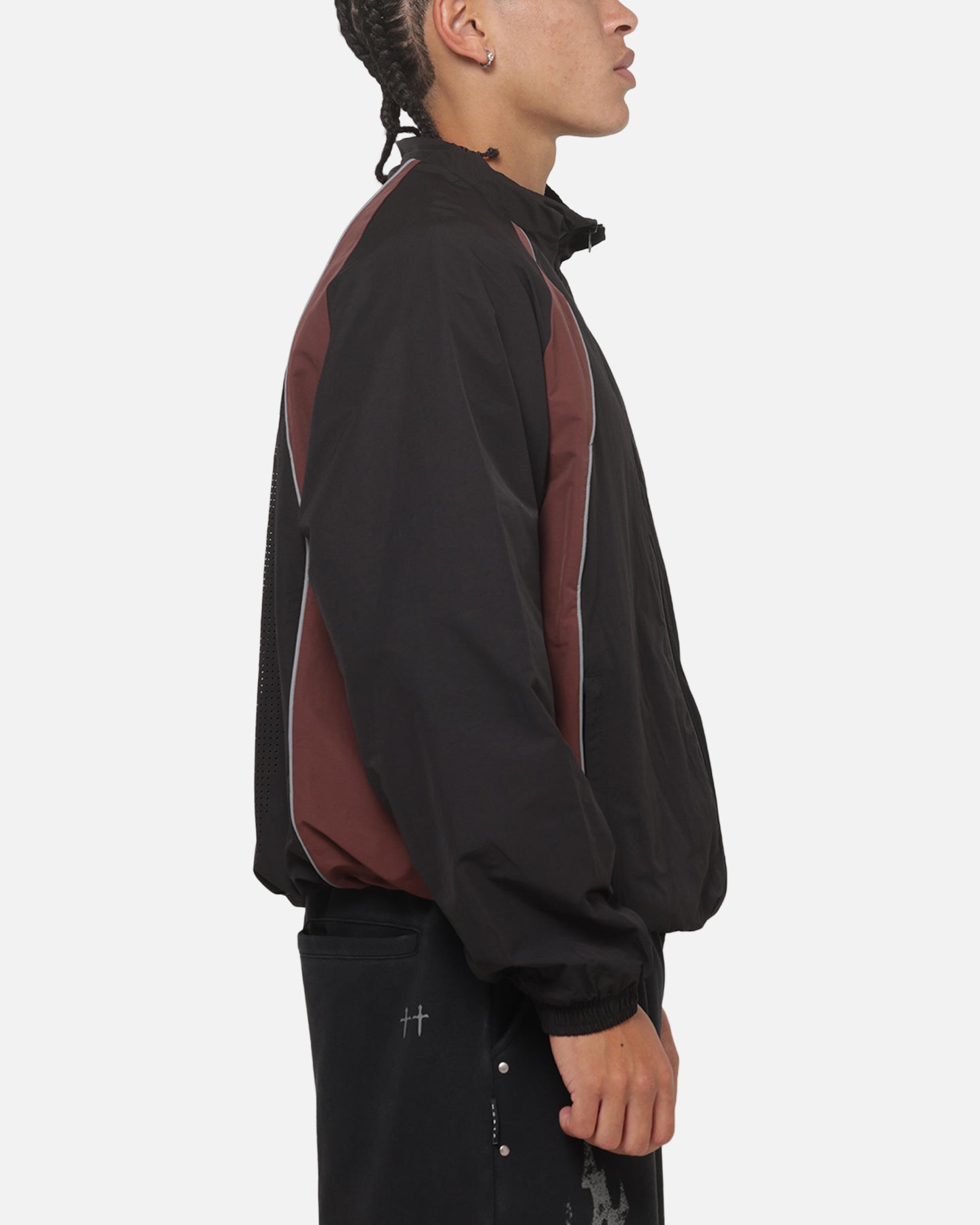 Saint Morta ATHLTC Windbreaker Black/Port