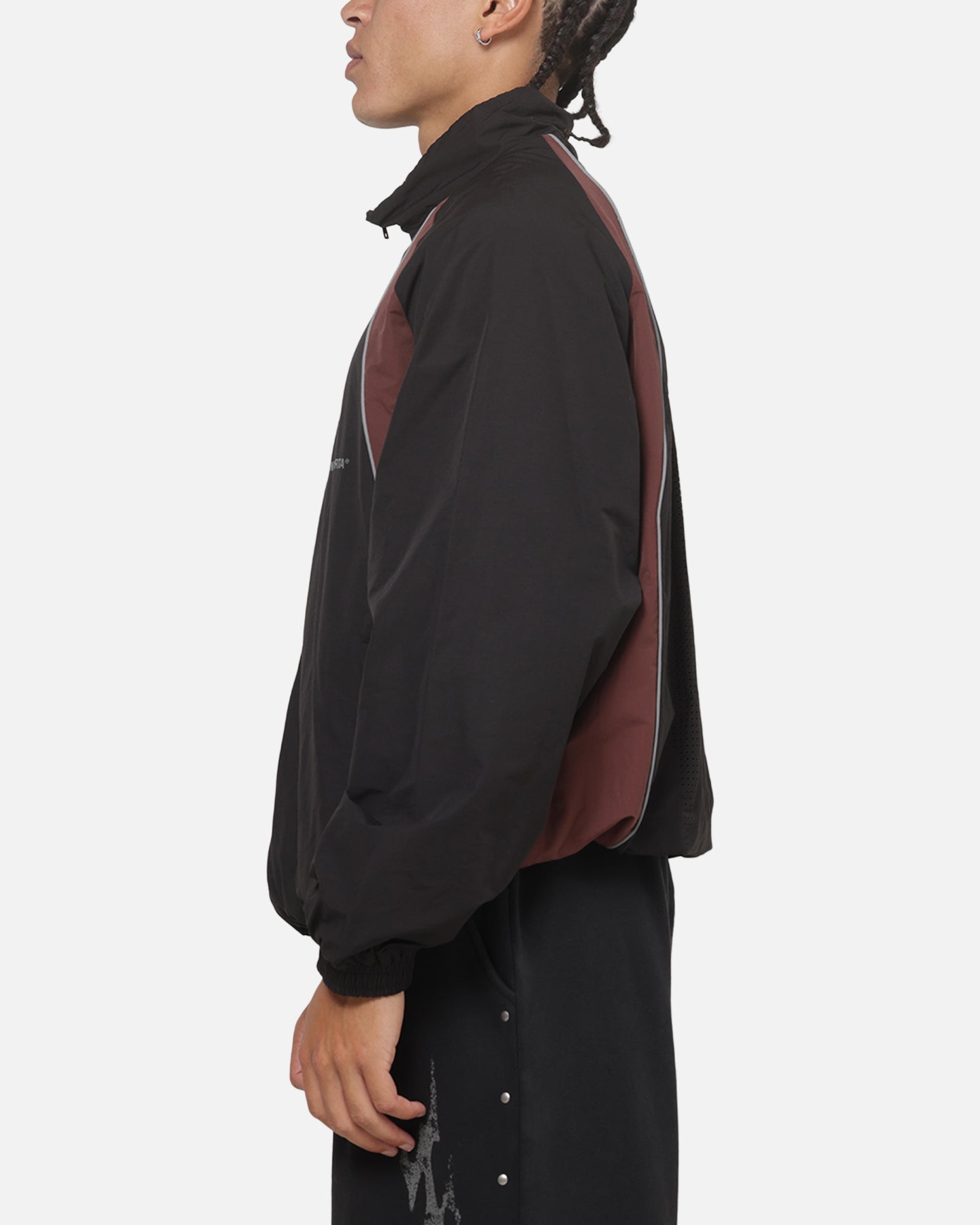 Saint Morta ATHLTC Windbreaker Black/Port