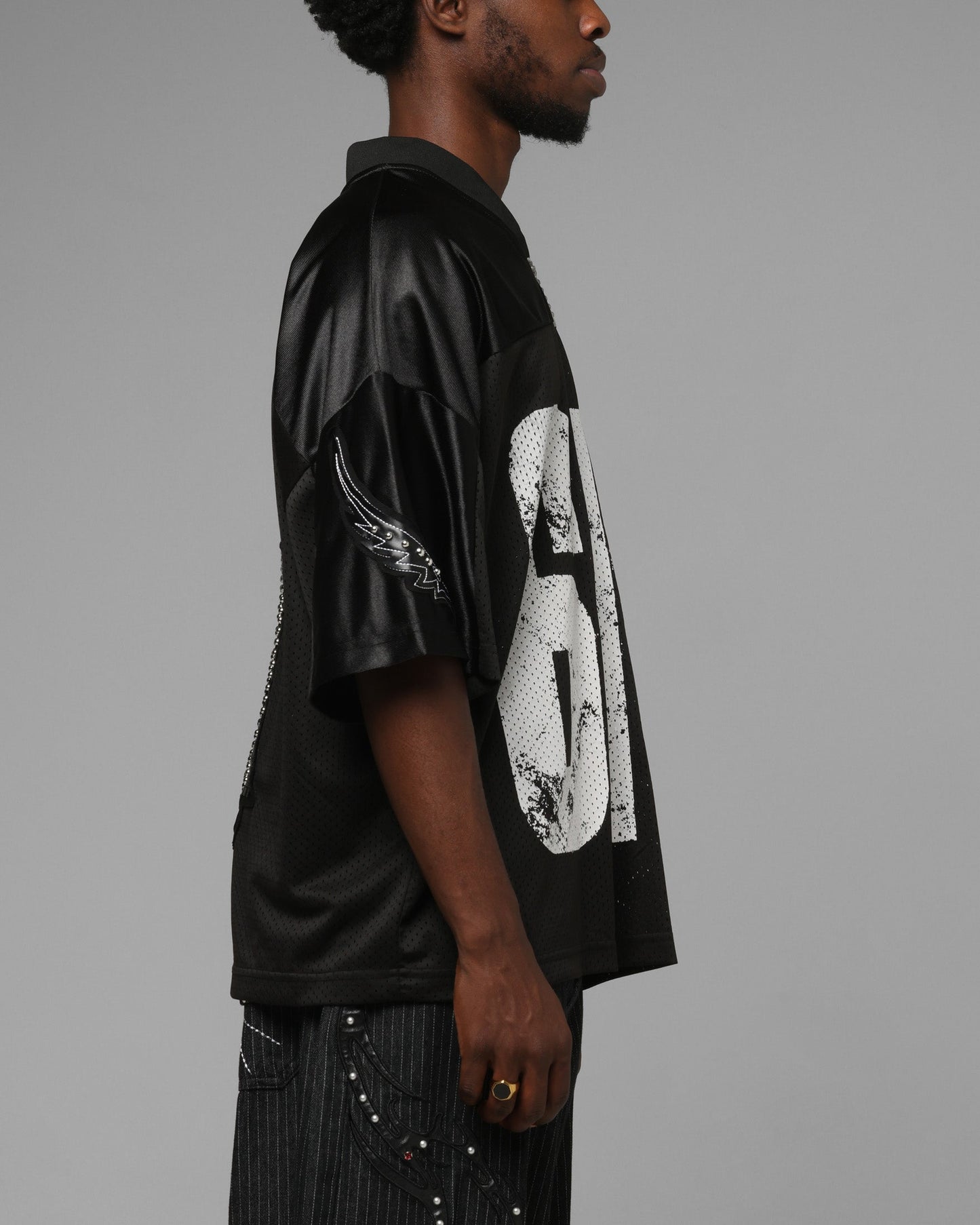 Loiter X WWE Rey Mysterio Jersey Black