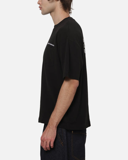 AVILA S Double Country Text Heavy Weight T-Shirt Black