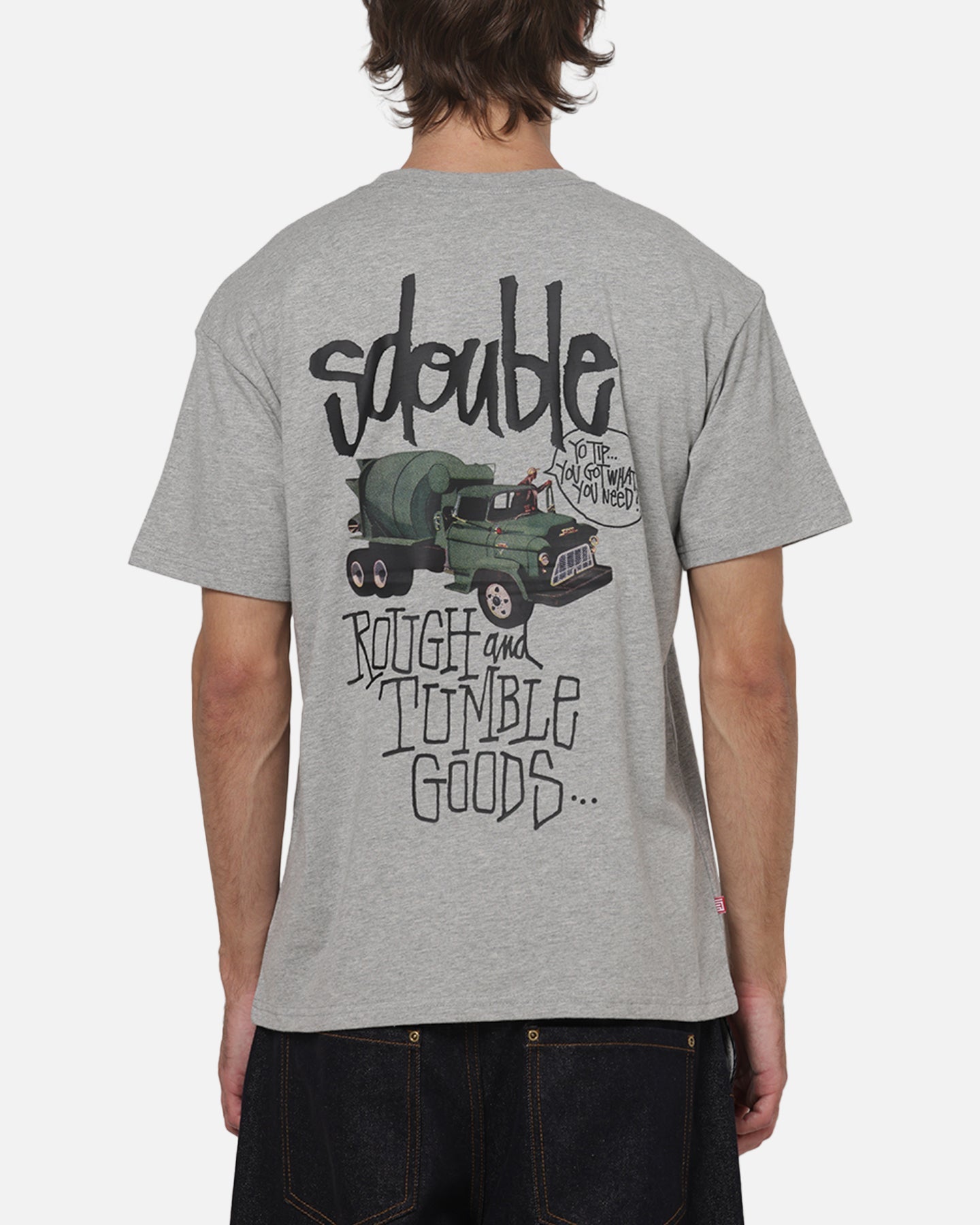 AVILA S Double Rough And Tumble T-Shirt Grey Heather