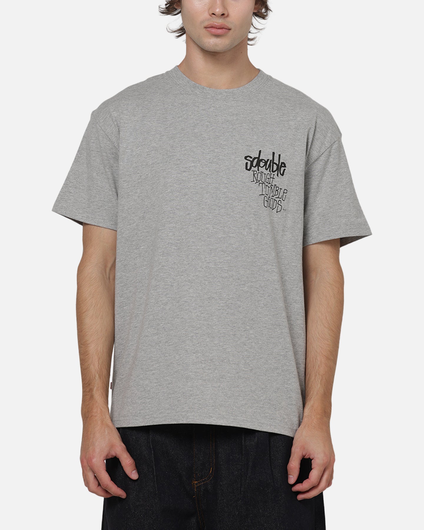 AVILA S Double Rough And Tumble T-Shirt Grey Heather