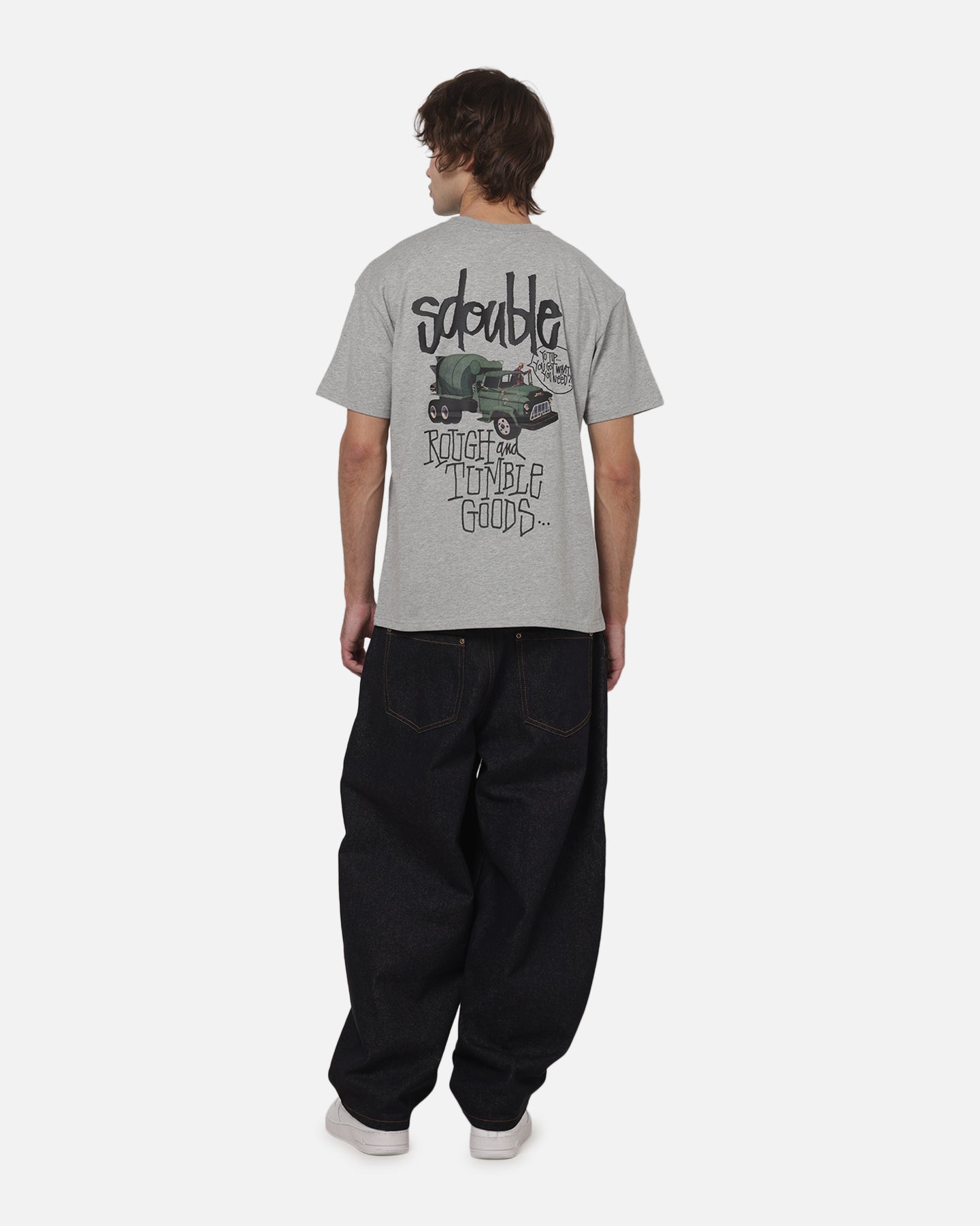 AVILA S Double Rough And Tumble T-Shirt Grey Heather