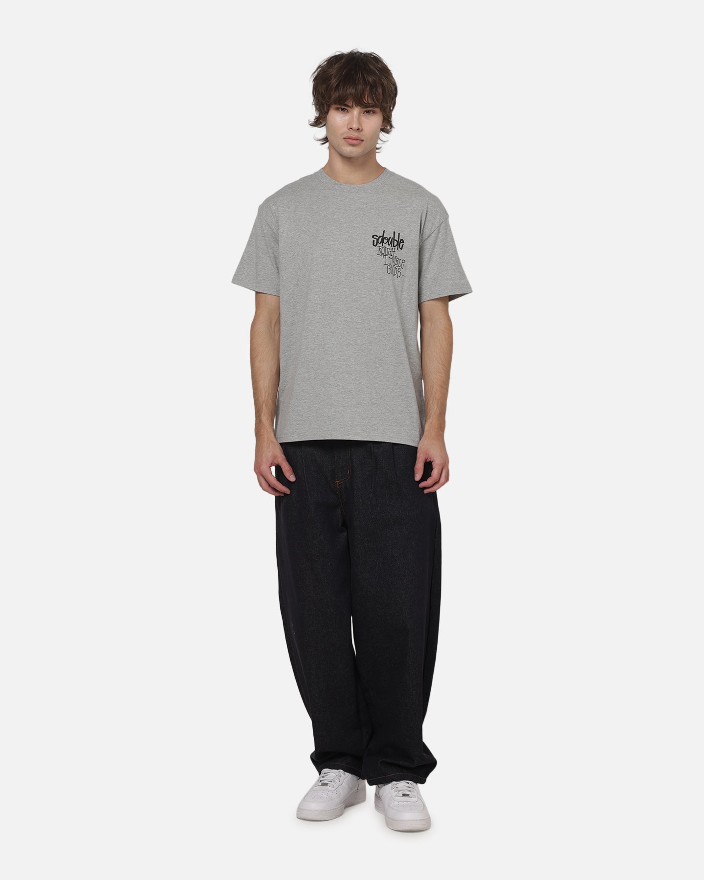 AVILA S Double Rough And Tumble T-Shirt Grey Heather