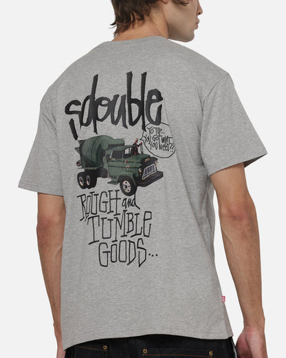 AVILA S Double Rough And Tumble T-Shirt Grey Heather