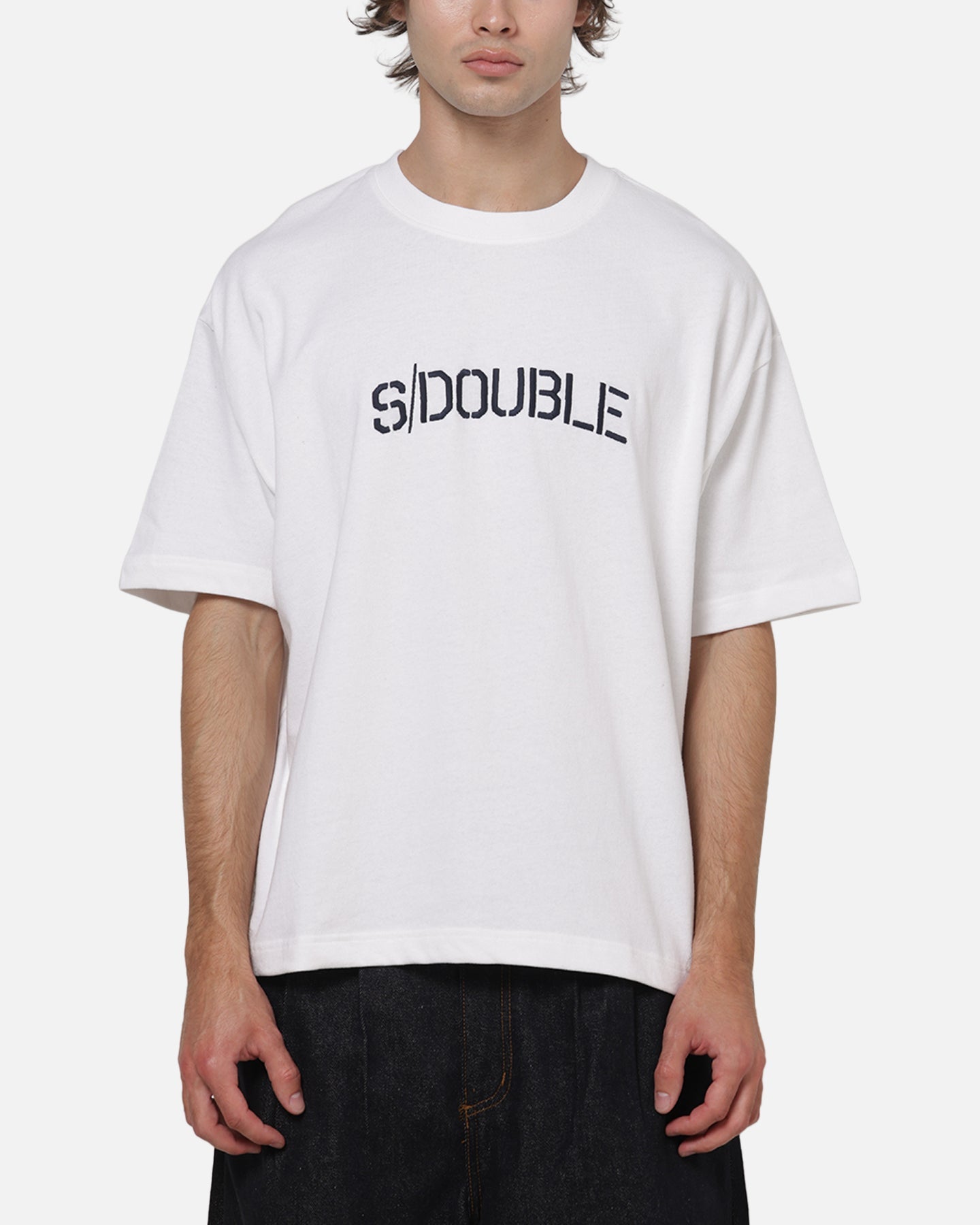 AVILA S Double Stencil Heavy Weight T-Shirt White