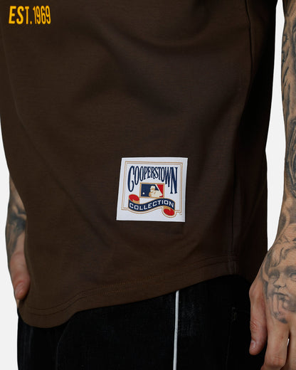 Pro Standard San Diego Padres Double Knit Raglan T-Shirt Brown
