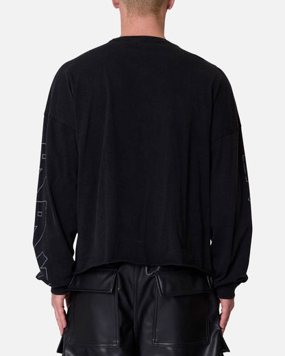MNML 994 Wolf Long Sleeve T-Shirt Black