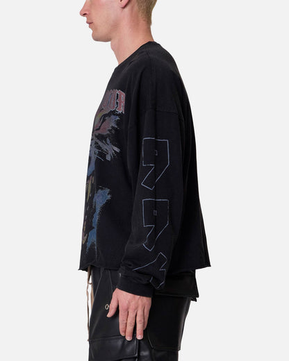 MNML 994 Wolf Long Sleeve T-Shirt Black