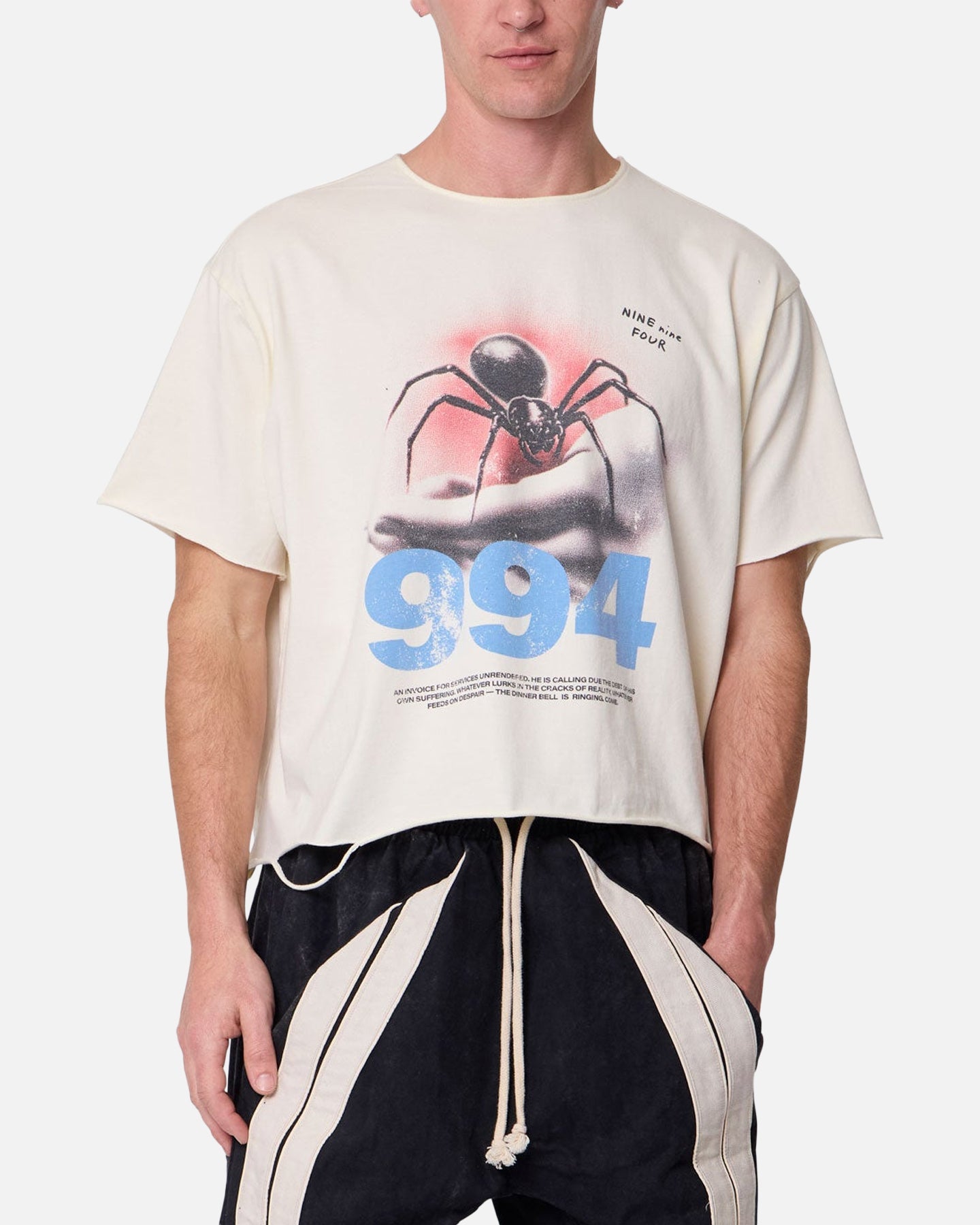 MNML Black Widow T-Shirt Off White