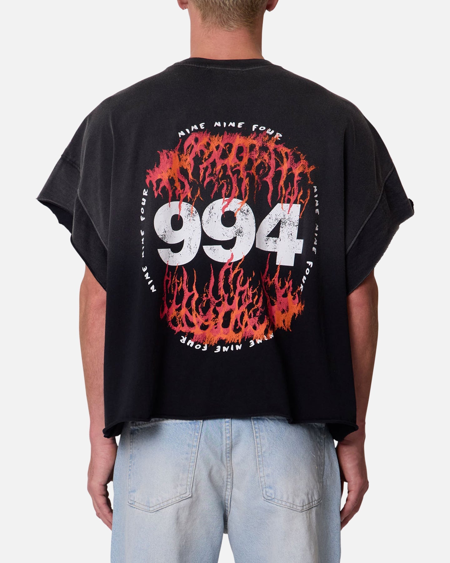 MNML Ritual Cut Off T-Shirt Black