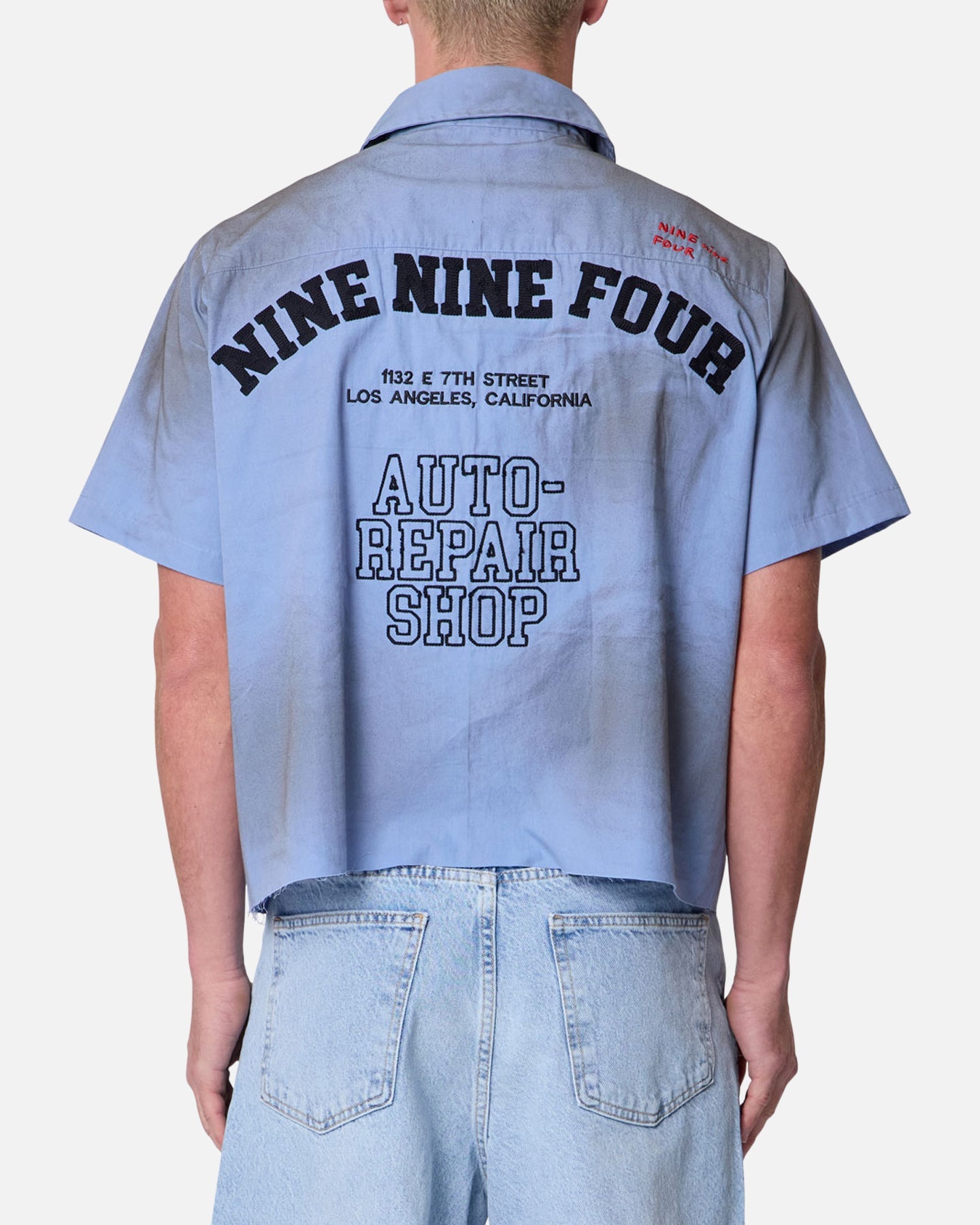 MNML Vintage Work Shirt Light Blue