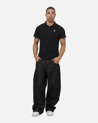 Majestic Athletic New York Yankees Baby Fit Polo T-Shirt Black