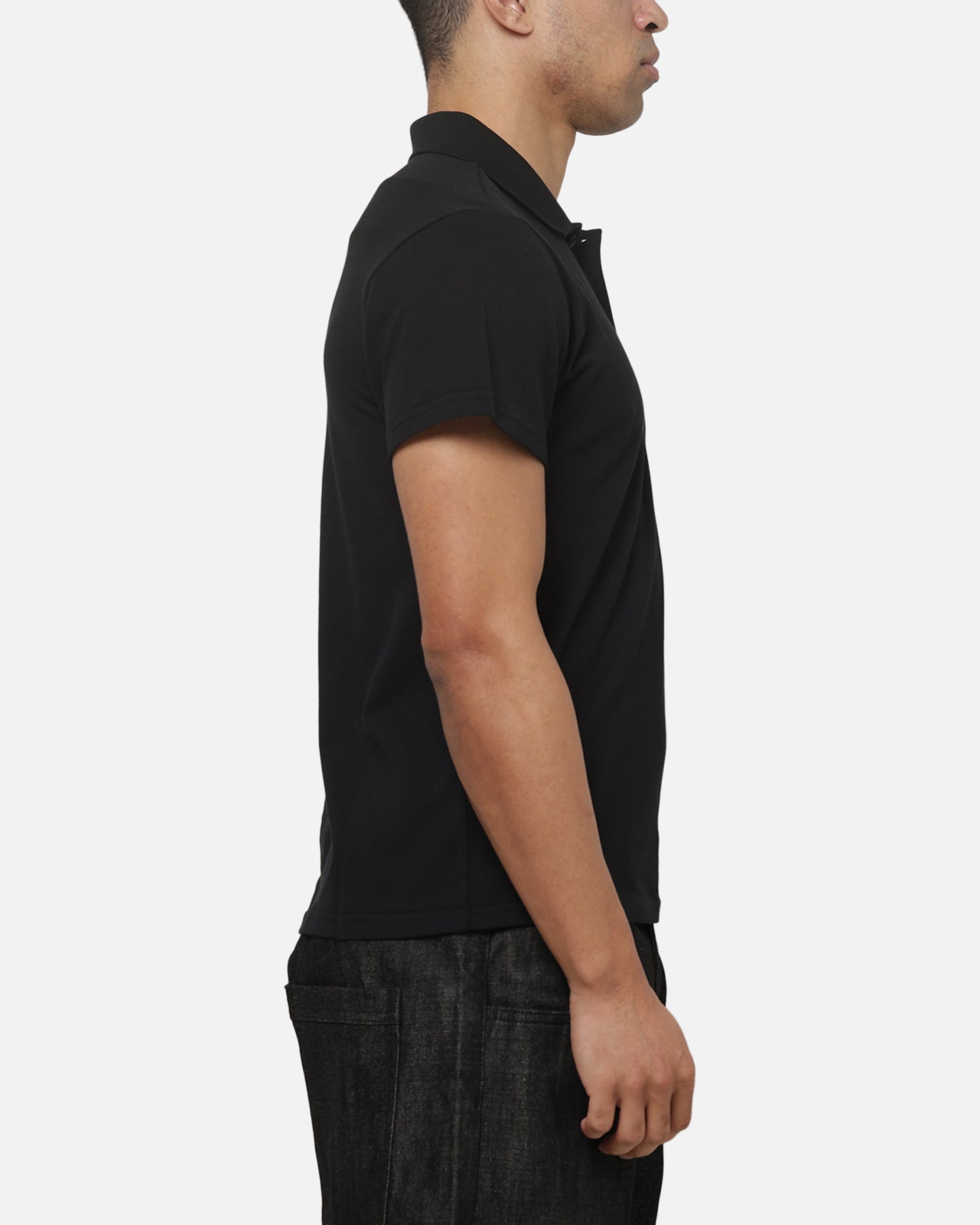 Majestic Athletic New York Yankees Baby Fit Polo T-Shirt Black
