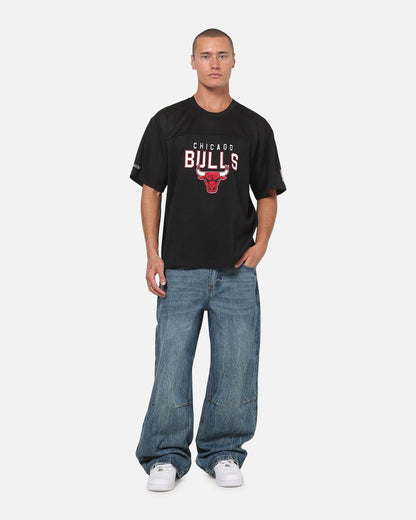 Mitchell & Ness Chicago Bulls Basketball Mesh T-Shirt Black