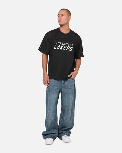 Mitchell & Ness Los Angeles Lakers Basketball Mesh T-Shirt Black