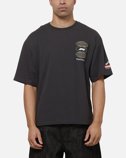 Mitchell & Ness Formula 1 Motorsport Box T-Shirt Washed Black