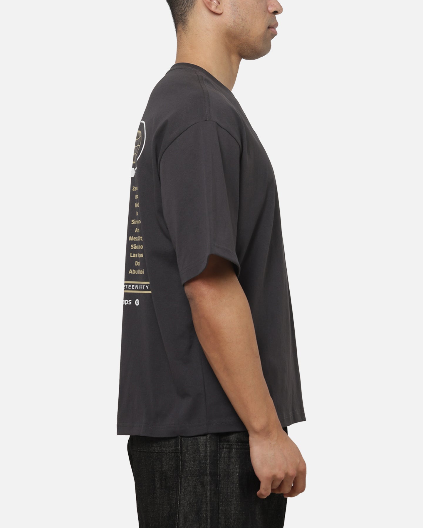 Mitchell & Ness Formula 1 Motorsport Box T-Shirt Washed Black