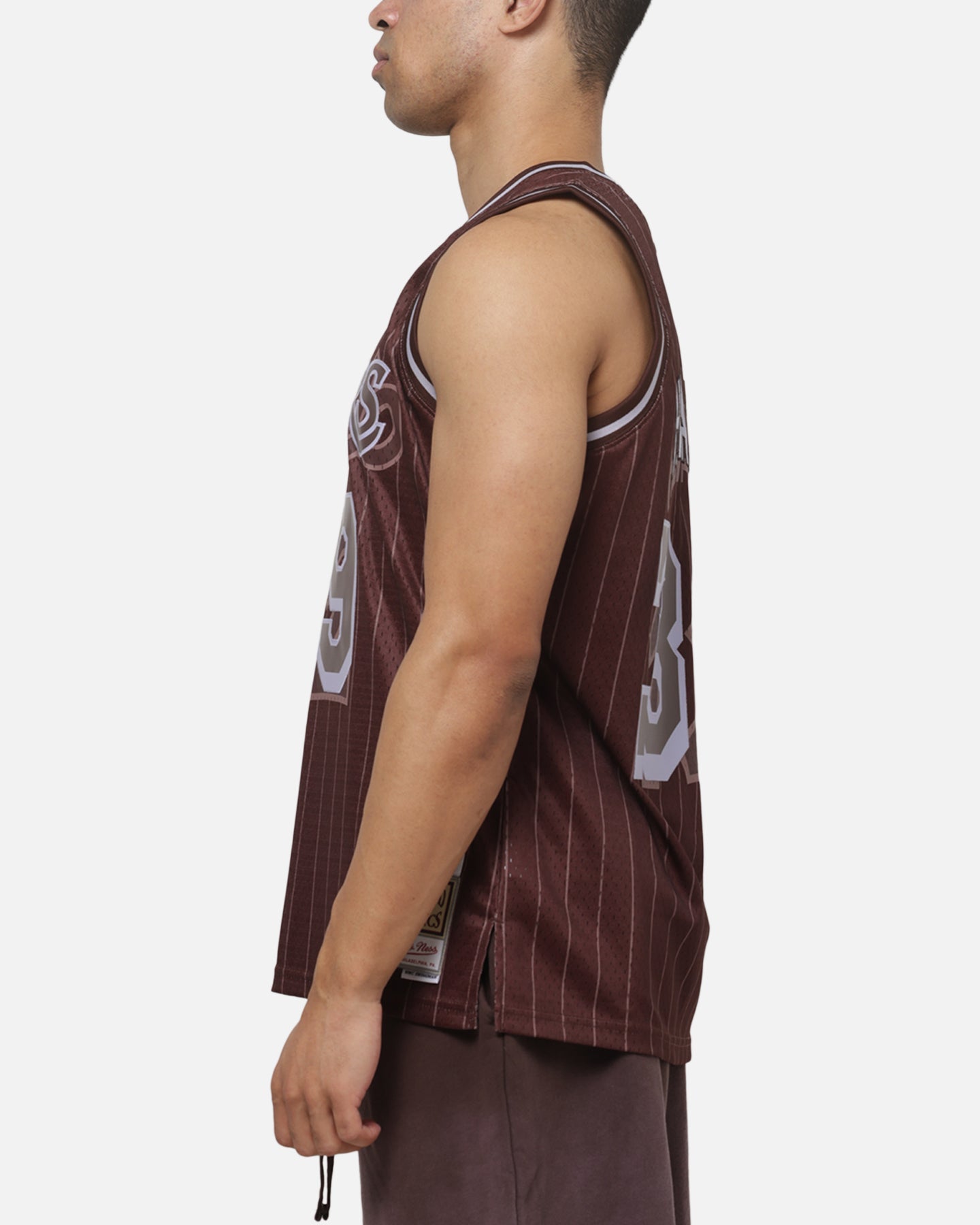 Mitchell & Ness Los Angeles Lakers Dwight Howard #39 Overprint Swingman Jersey Dark Oak