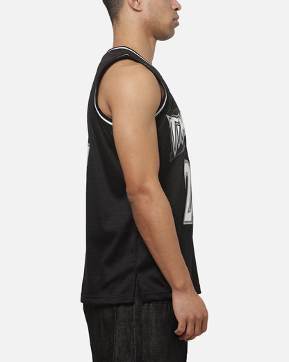 Mitchell & Ness Minnesota Timberwolves Derrick Rose #25 Overprint Swingman Jersey Black