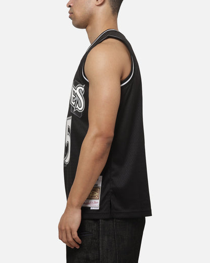 Mitchell & Ness Minnesota Timberwolves Derrick Rose #25 Overprint Swingman Jersey Black