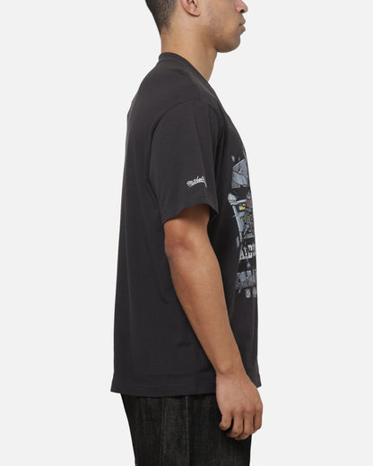 Mitchell & Ness Las Vegas Raiders Smashed Scoreboard T-Shirt Washed Black