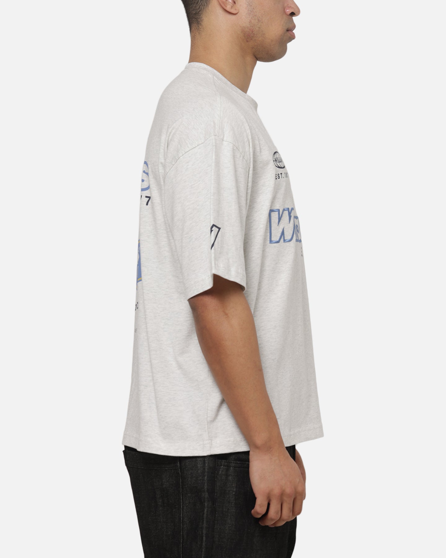 Outerstuff X Atlassian Williams F1 Racing Crown T-Shirt Silver Marle
