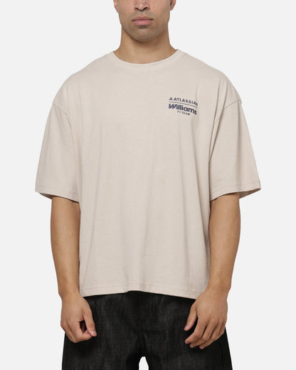 Outerstuff X Atlassian Williams F1 Racing Union Jack T-Shirt Off White