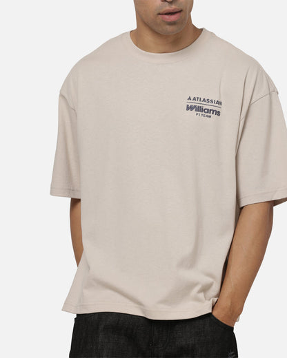 Outerstuff X Atlassian Williams F1 Racing Union Jack T-Shirt Off White