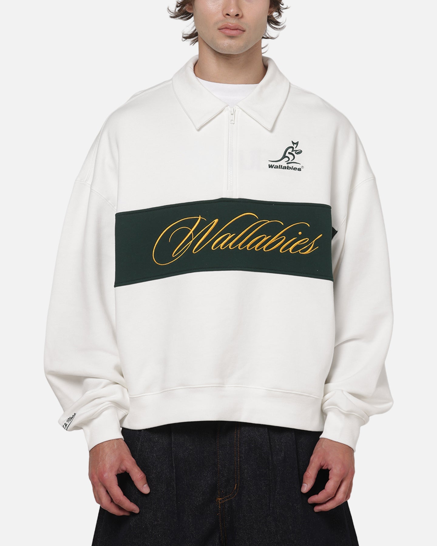 AVILA Mitchell & Ness Wallabies Heritage Quarter Zip