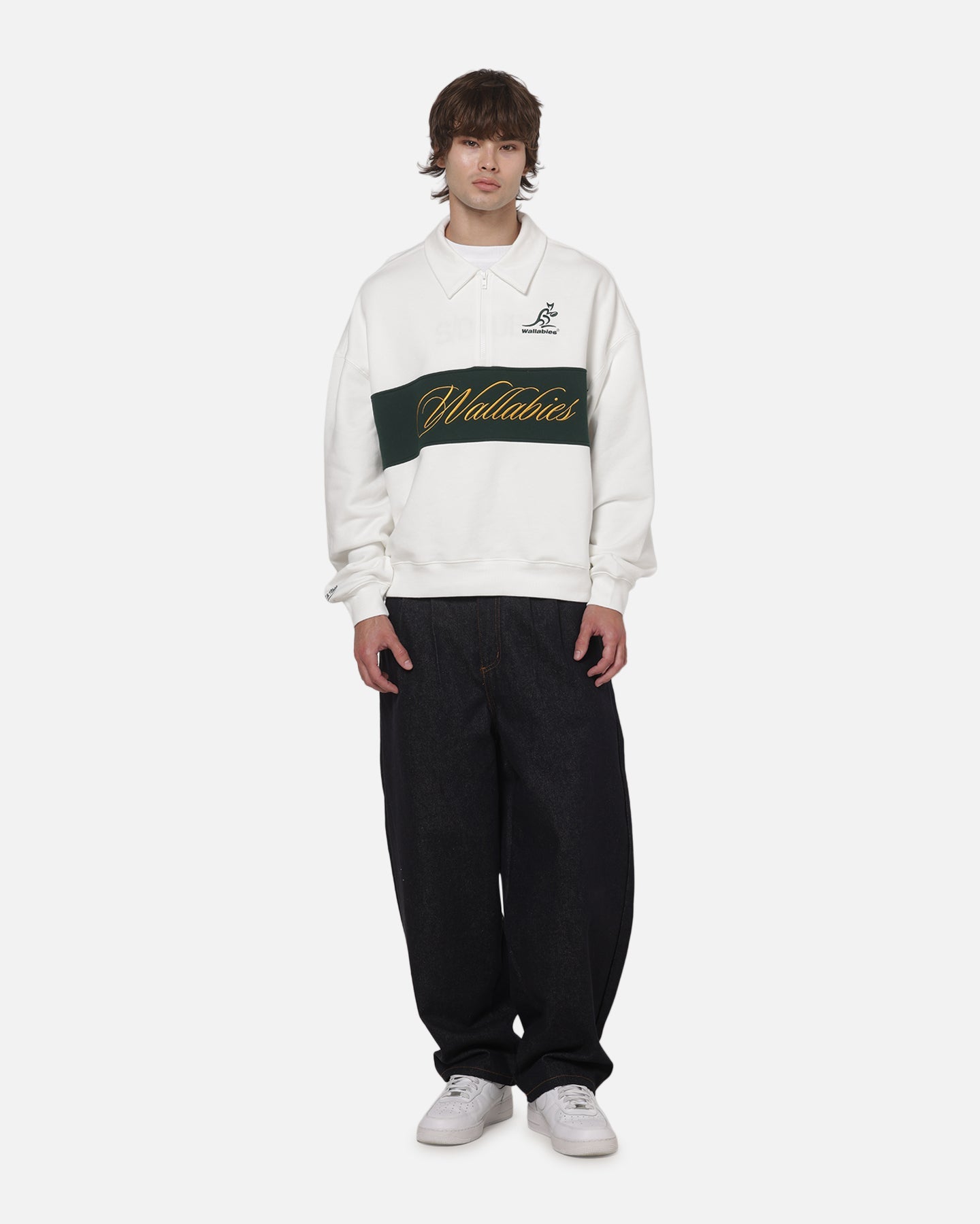 AVILA Mitchell & Ness Wallabies Heritage Quarter Zip