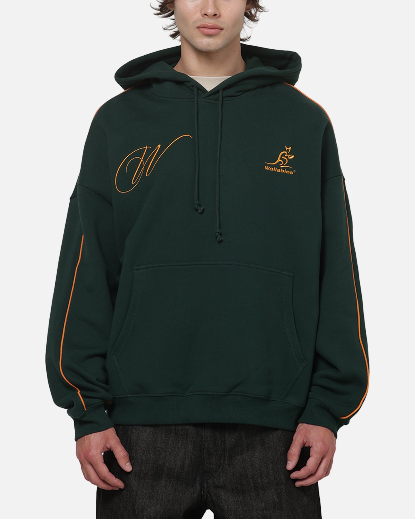 AVILA Mitchell & Ness Wallabies Heritage Hoodie Emerald