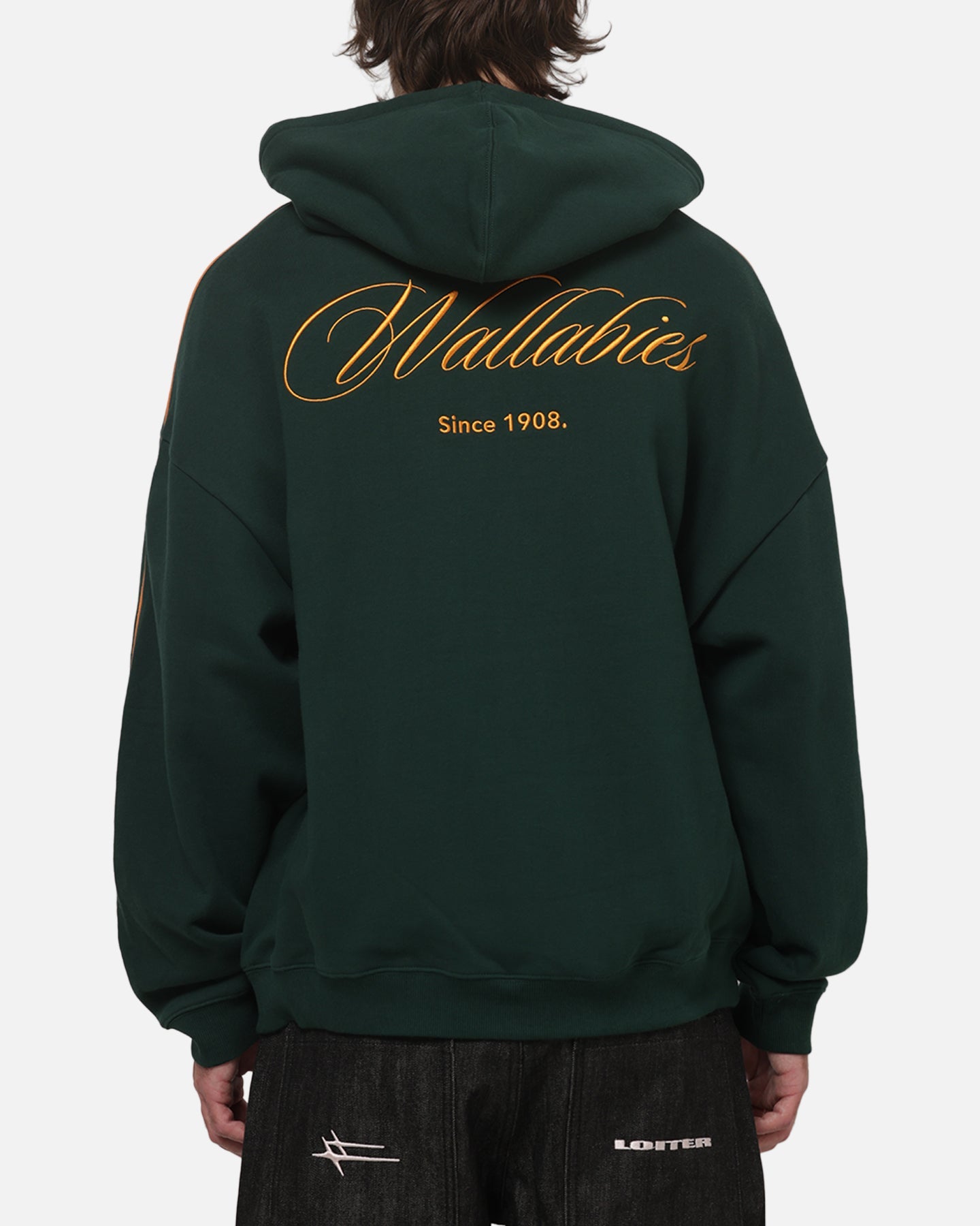 AVILA Mitchell & Ness Wallabies Heritage Hoodie Emerald