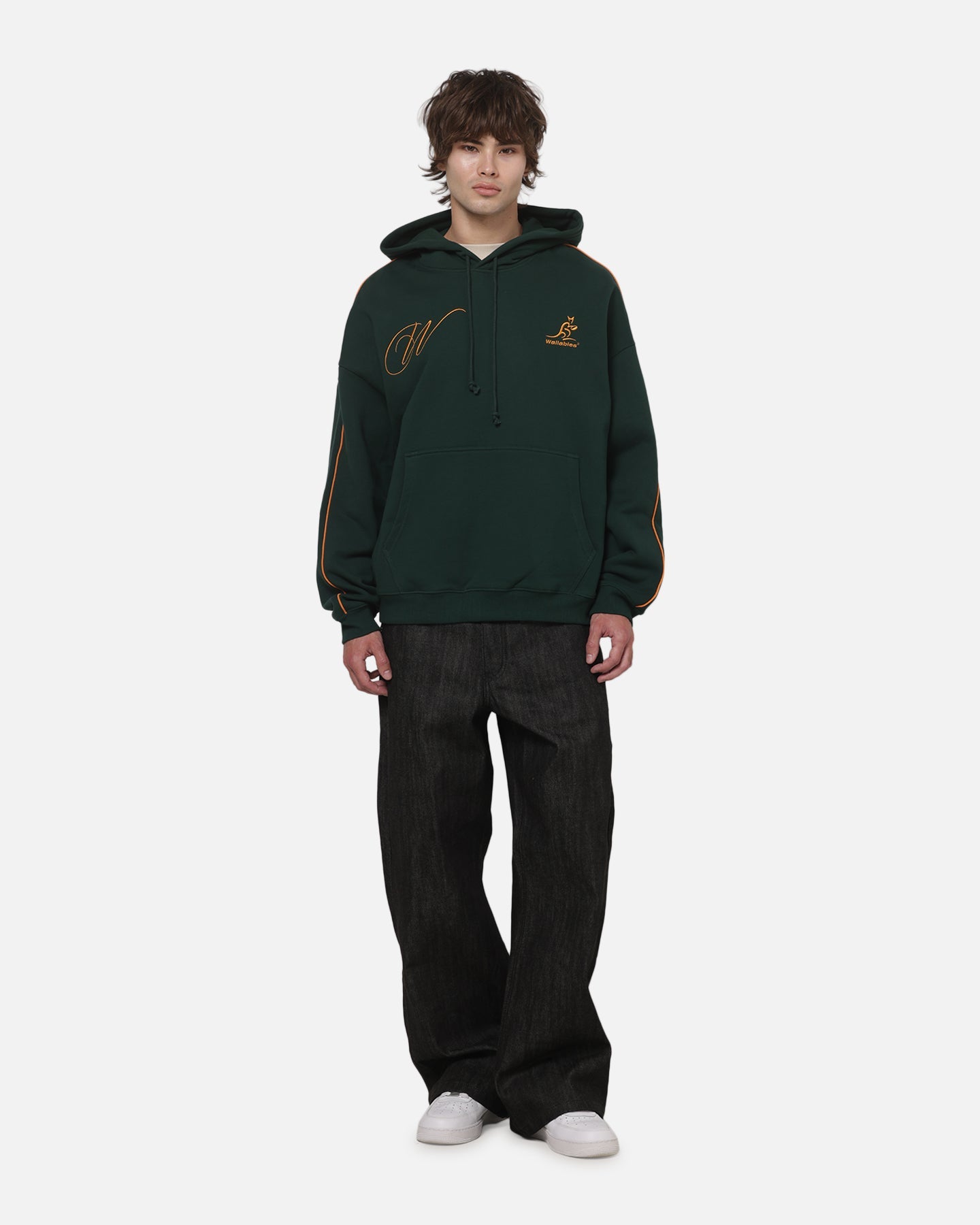 AVILA Mitchell & Ness Wallabies Heritage Hoodie Emerald