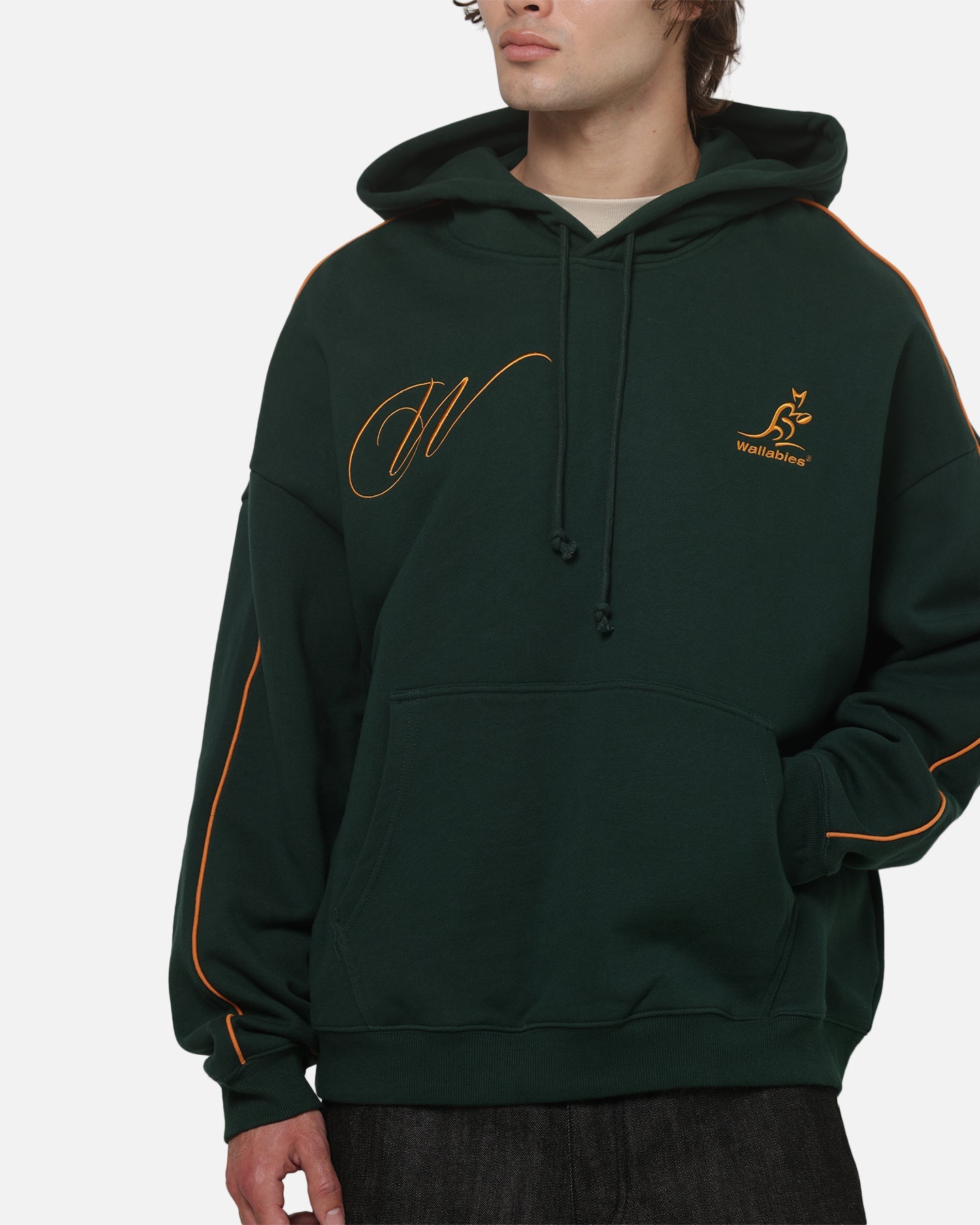 AVILA Mitchell & Ness Wallabies Heritage Hoodie Emerald