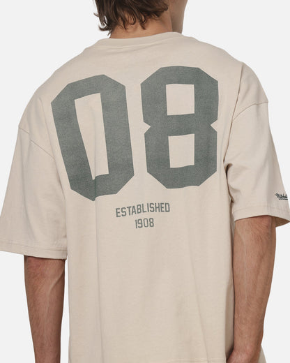 AVILA Mitchell & Ness Wallabies Cropped T-Shirt Ivory