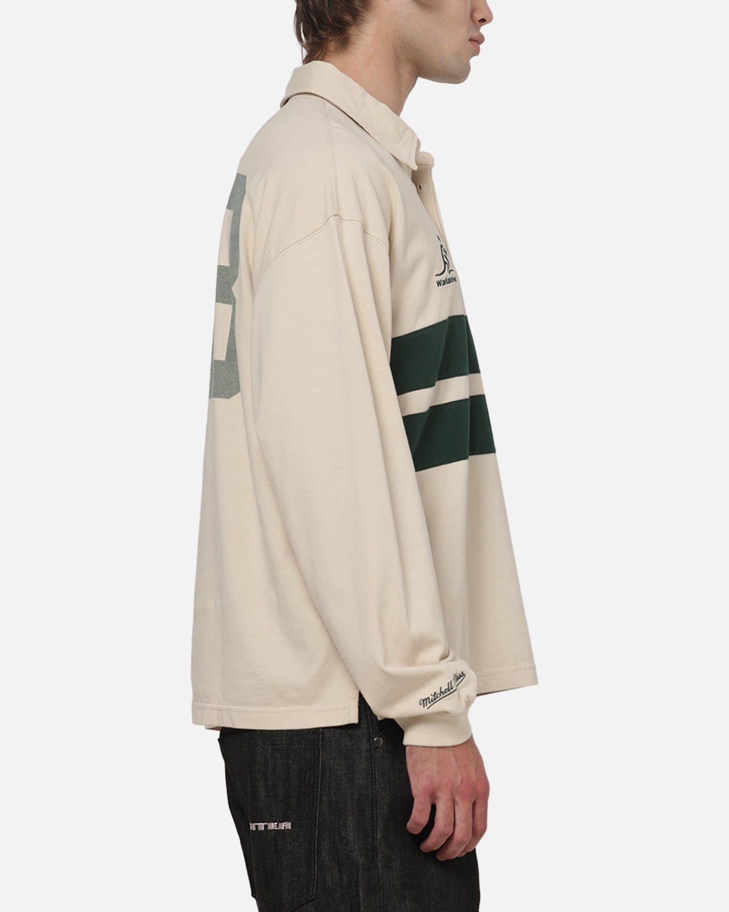 AVILA Mitchell & Ness Wallabies Rugby Long Sleeve Polo