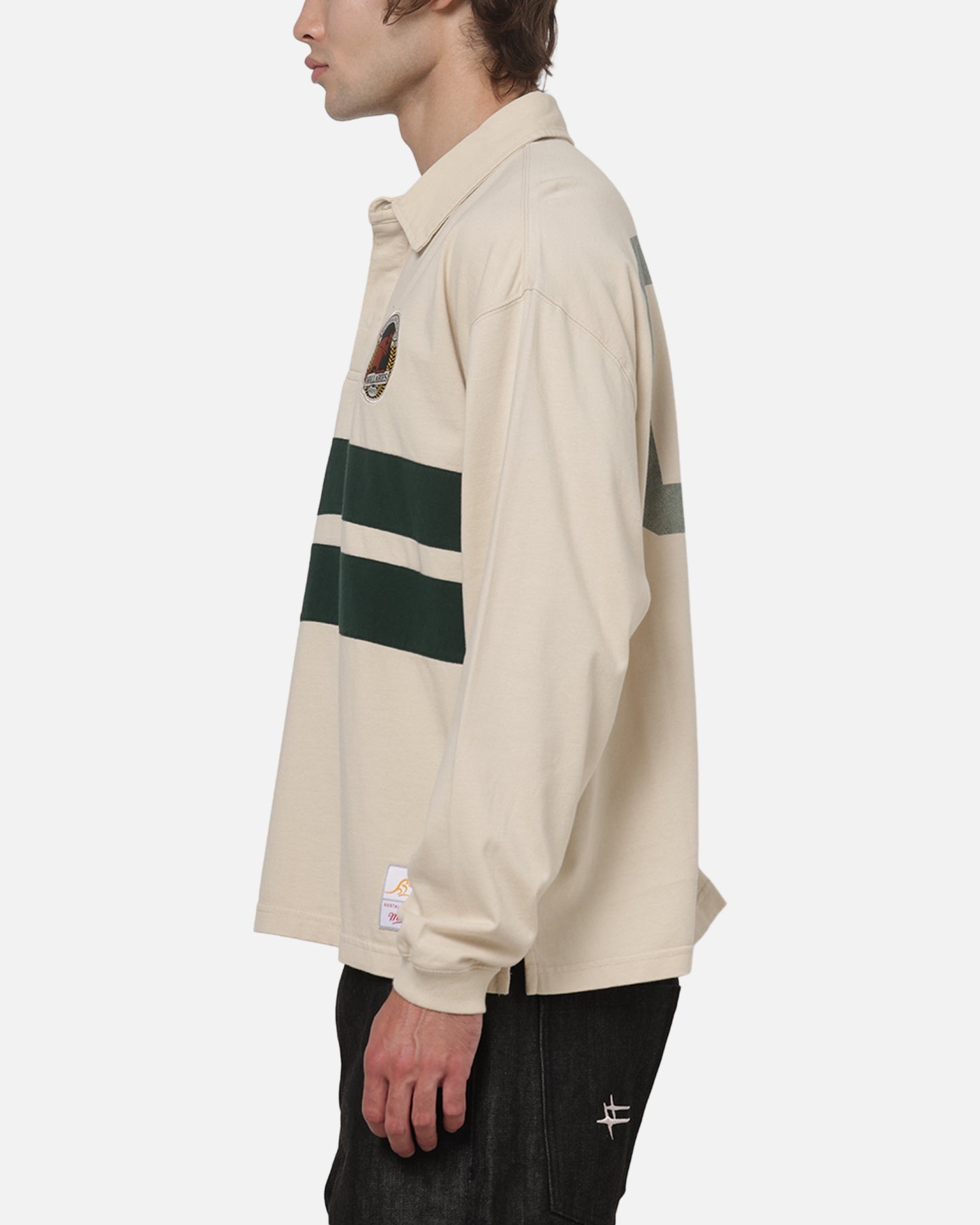 AVILA Mitchell & Ness Wallabies Rugby Long Sleeve Polo
