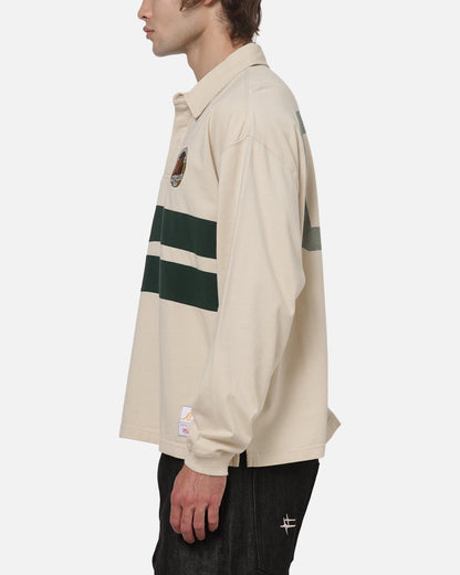 AVILA Mitchell & Ness Wallabies Rugby Long Sleeve Polo