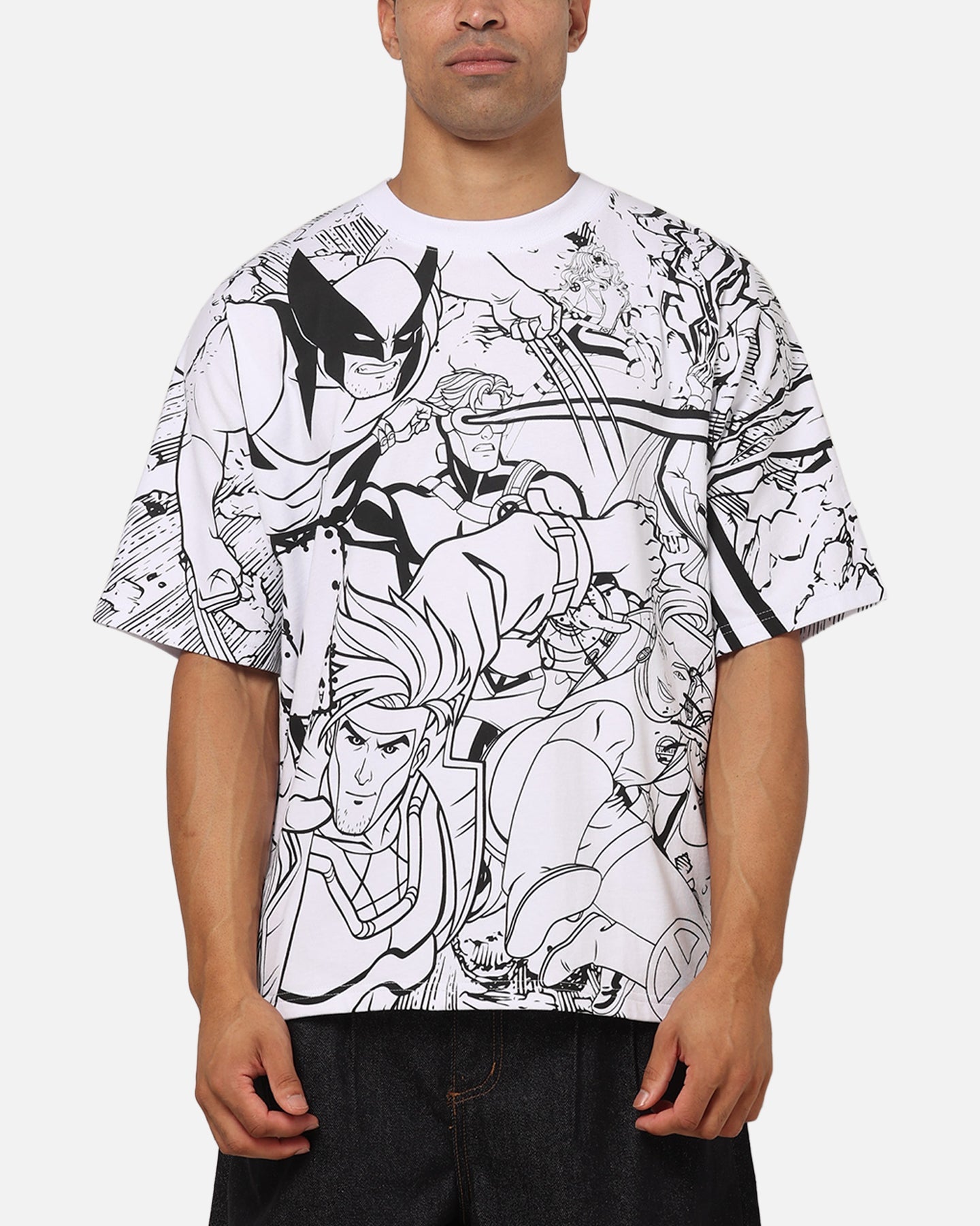 73Studio Marvel X-Men '97 All Over Print T-Shirt White